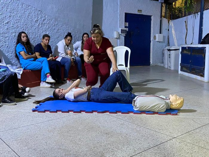 Educação: Cmei no Forte São Jõao tem aula de primeiros socorros e testes visuais