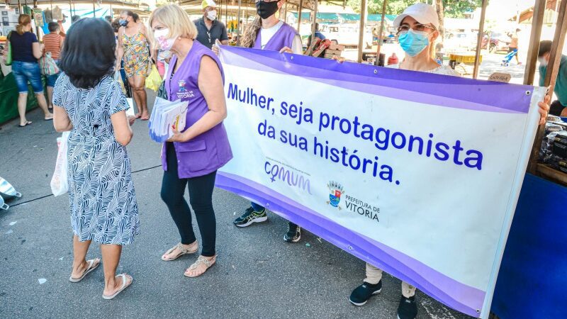 Mulheres em destaque: Maria da Penha visita feiras para falar sobre valorização feminina