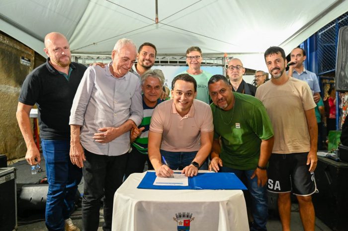 Praça Primo Bitti na Ilha de Monte Belo Inicia Reforma com Festa de Lançamento