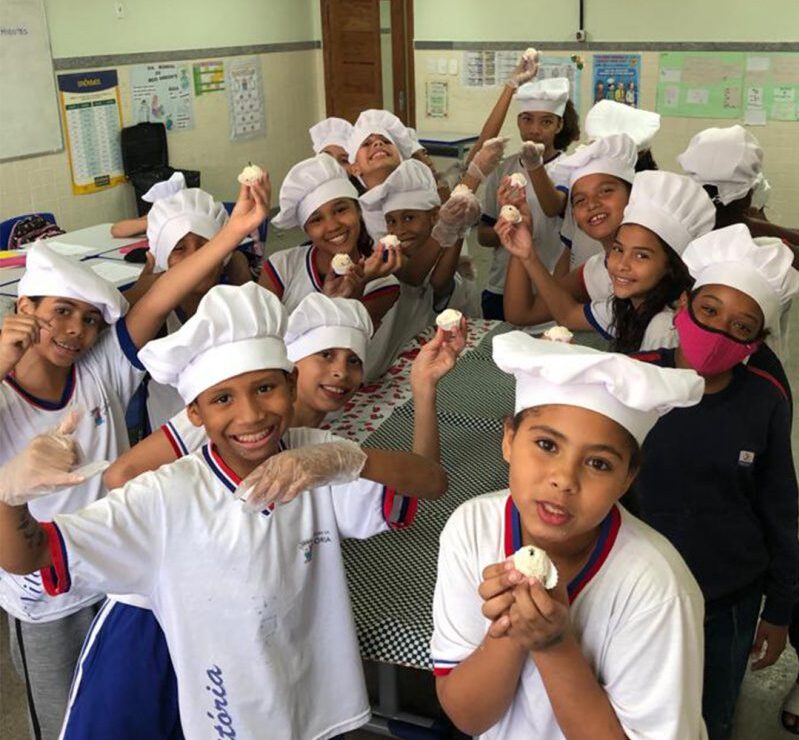 Estudantes da eletiva Chefs Brilhantes vão se encontrar com o chef Juarez Campos
