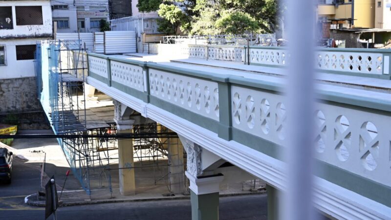 Entrega da restauração do tradicional Viaduto Caramuru