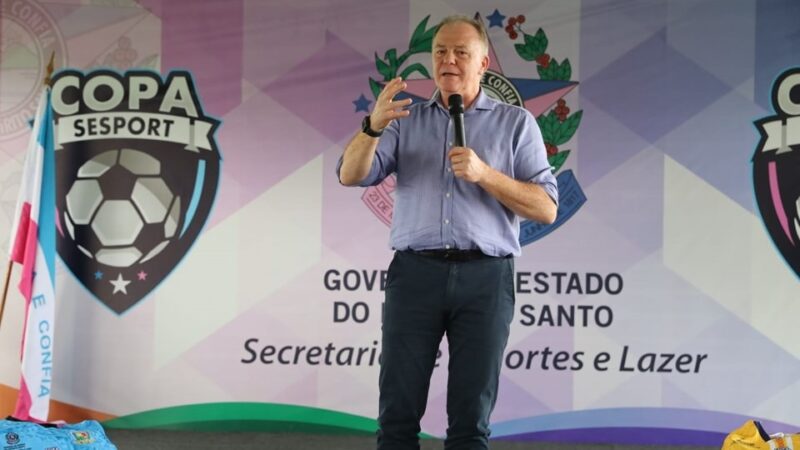 Governo do Estado realiza entrega de uniformes e materiais esportivos para a Copa Sesport