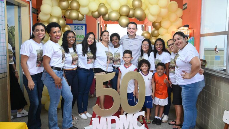 Meio Século de Educação: CMEI Magnólia Dias Miranda Cunha Celebra Cinco Décadas de Alegria e Emoção