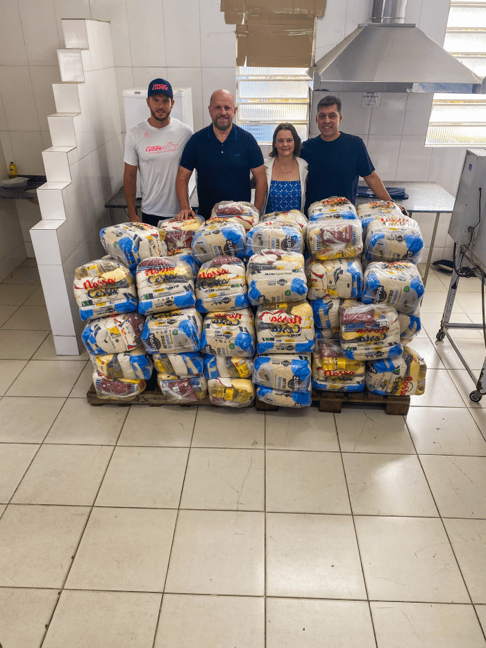 Solidariedade em Ação: Mais de 90 Famílias Beneficiadas com Cestas de Alimentos nesta Quinta-feira (14)
