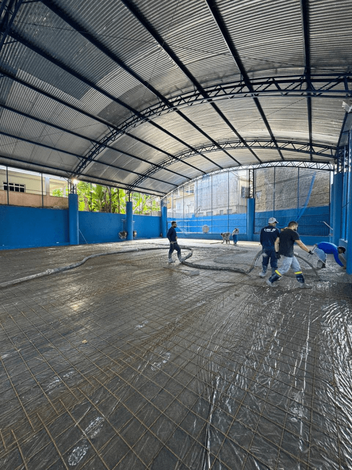 Renovação Esportiva: Quadras poliesportivas de Vitória passam por revitalização
