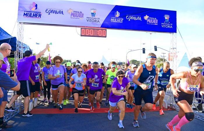 XI Corrida da Mulher: Entrega do Kit Atleta na Casa do Cidadão no Sábado (9)