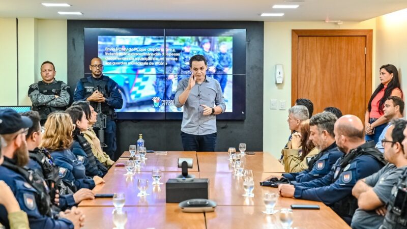 Prefeito Pazolini Anuncia Concurso para a Guarda Municipal