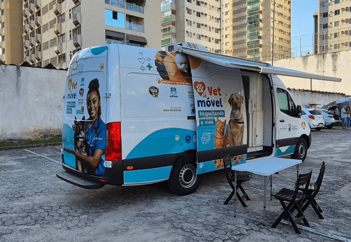 Atendimento do Vetmóvel nos Bairros: Centro, Moscoso, Fonte Grande e Piedade