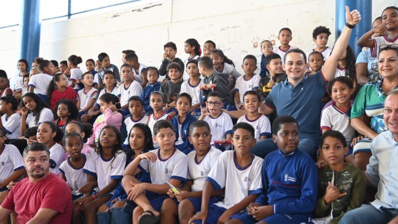 Pazolini inicia obras de reconstrução de escola em Nova Palestina