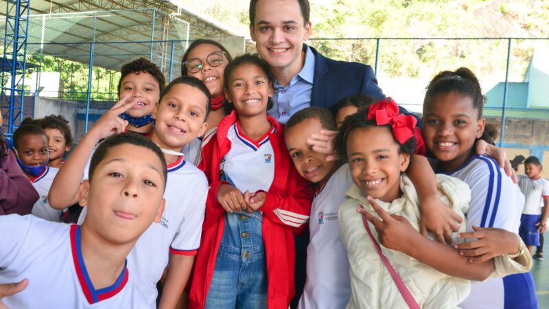 Vitória atinge maior nota do IDEB com a gestão Pazolini e impulsiona a educação