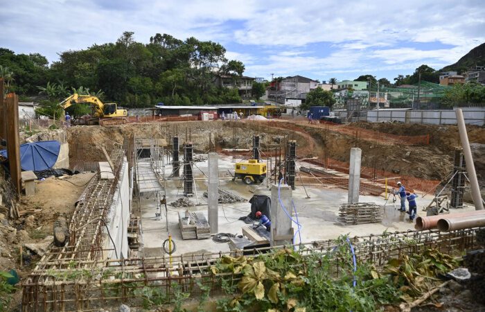 Prefeitura de Vitória constrói grande reservatório para conter alagamentos