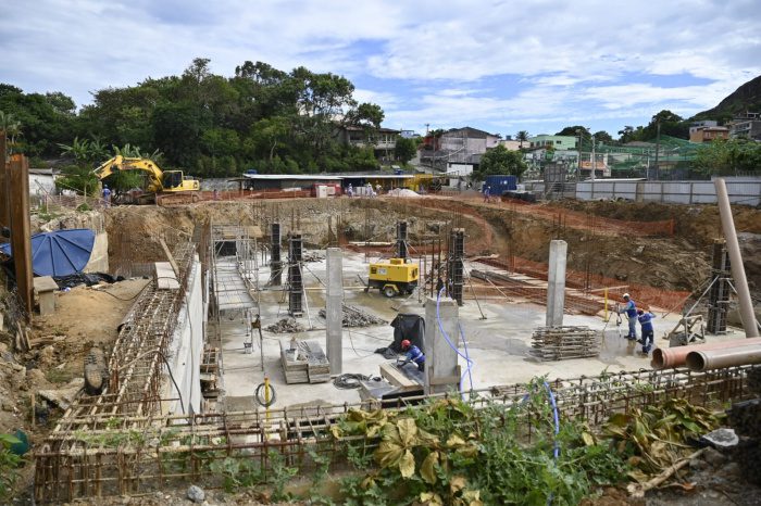Prefeitura de Vitória constrói grande reservatório para conter alagamentos