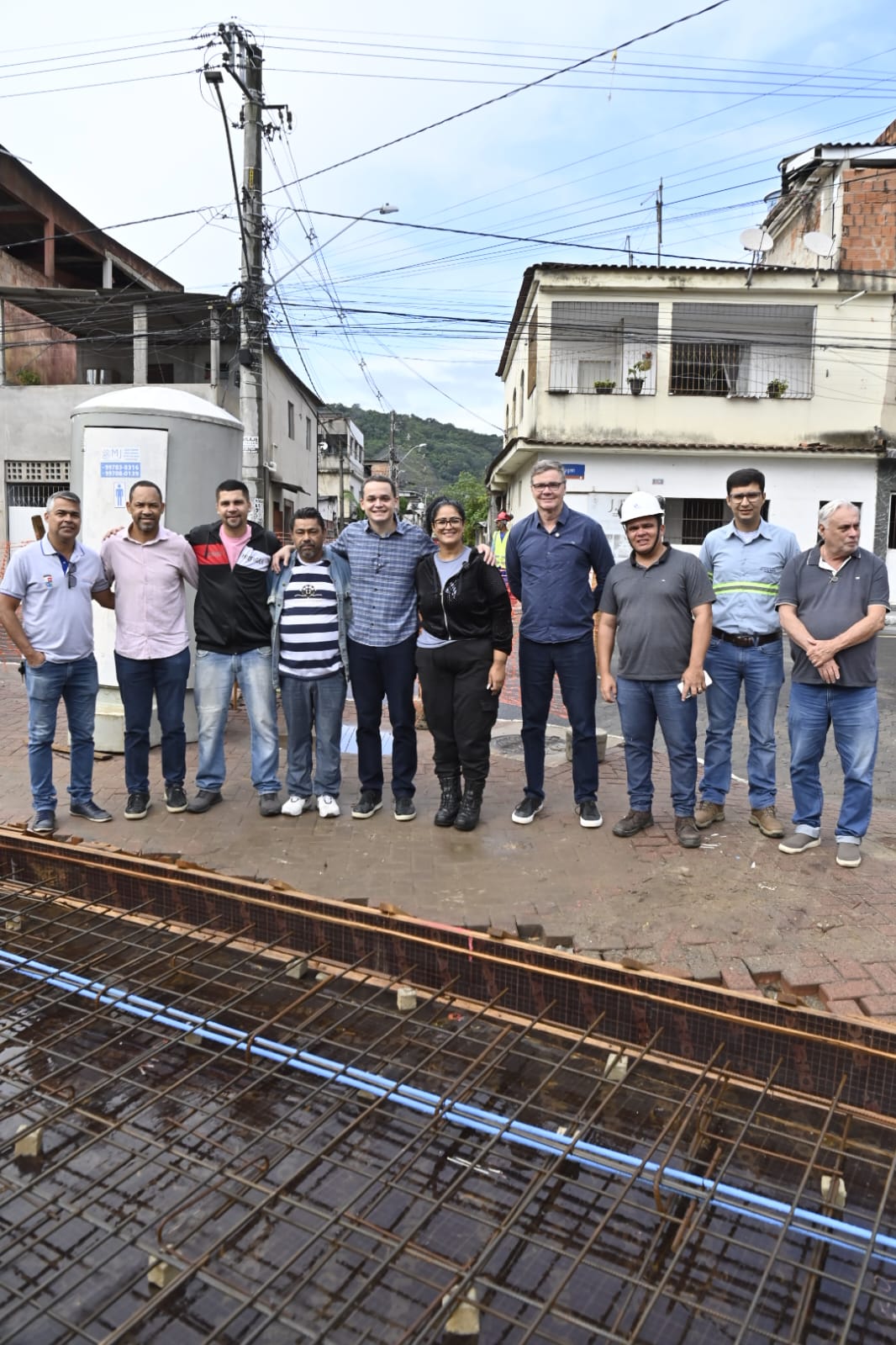 Pazolini visita obra da 2ª fase da Nova Orla da Grande São Pedro