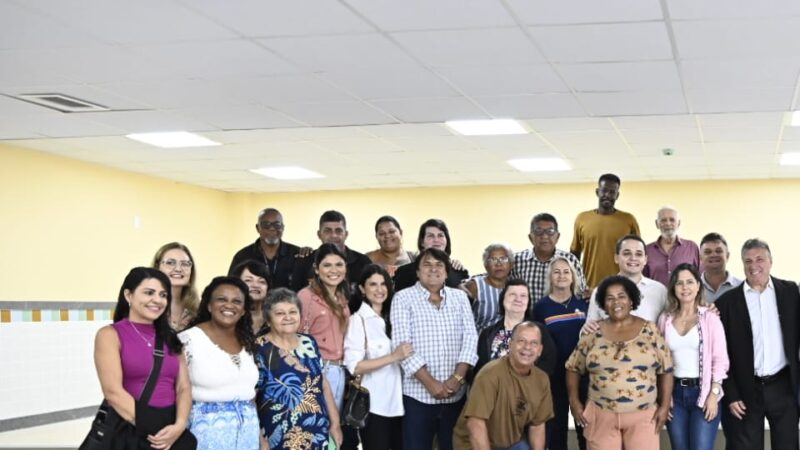 Pazolini visita obras do CMEI Sebastião Perovano que estão na reta final