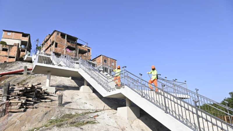 Pazolini visita obras do novo cartão postal da Grande São Pedro