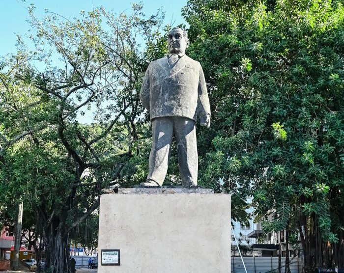 Vitória avança na restauração de monumentos com obras na Praça Getúlio Vargas