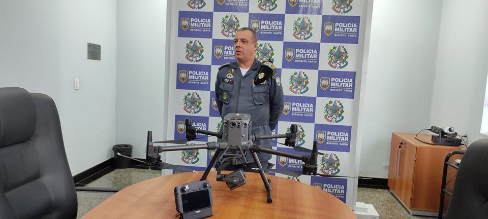 Drones com câmera termal e zoom de longo alcance são entregues para a Polícia Militar do ES