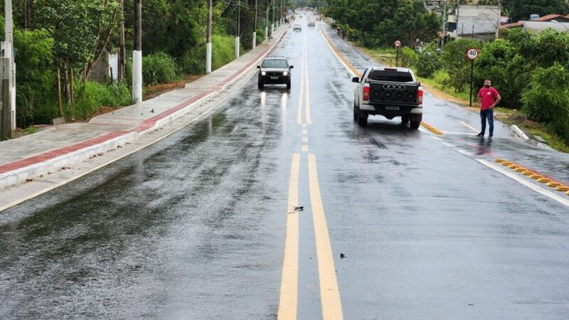 Governo do Estado entrega primeira etapa das obras de reabilitação da ES-06