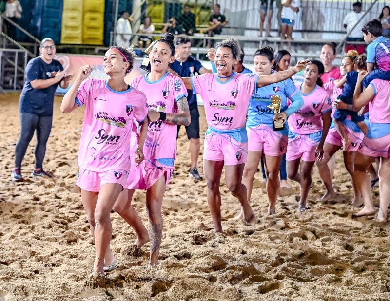 Copa Vitória: São Pedro Beach Soccer e Craques da Praia levantam as taças