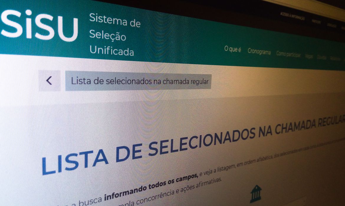 Inscrições para o primeiro semestre do Sisu terminam na sexta-feira