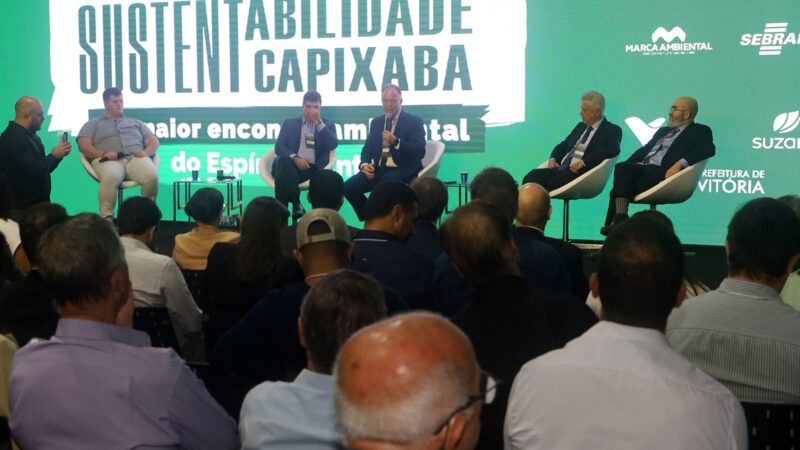 Governador participa da abertura de seminário sobre sustentabilidade em Vitória