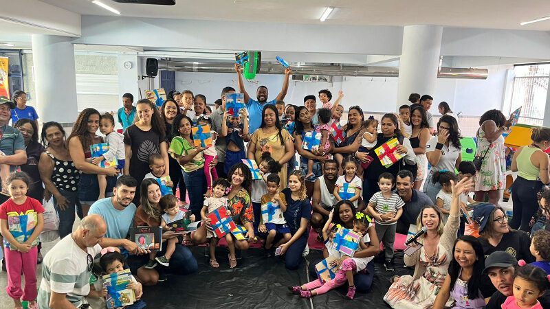 Atividade Literária Encanta e Conecta Comunidade Escolar do Cmei em Santos Dumont