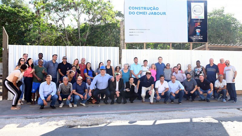 Fundações da sede do Cmei Sebastião Perovano são iniciadas