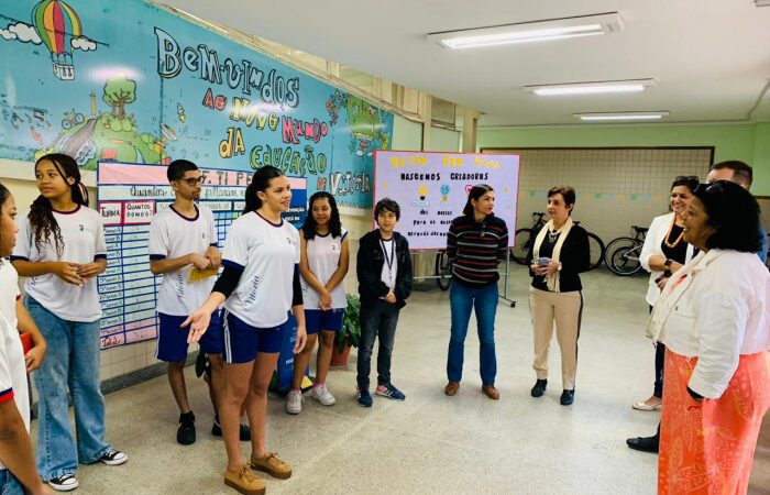 Conexão educacional: Educação recebe do Rio de Janeiro para intercâmbio e troca de ideias.