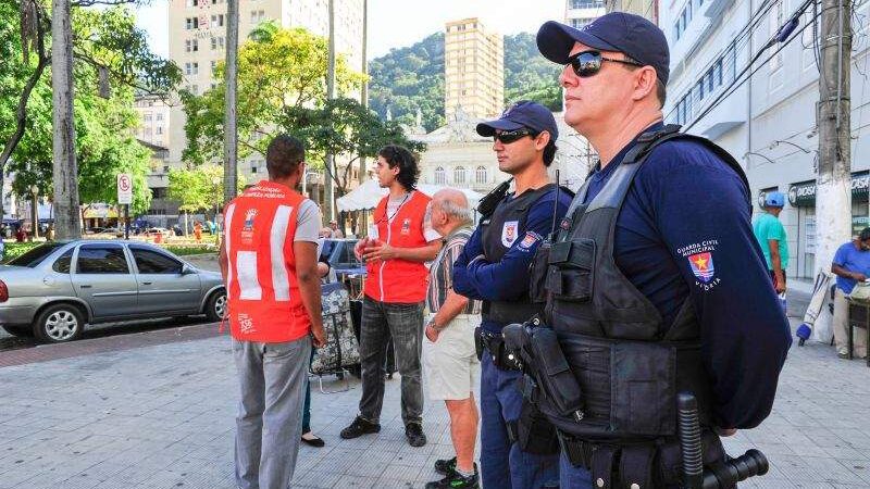 Guarda Municipal de Vitória intensifica segurança em shows de aniversário da cidade.