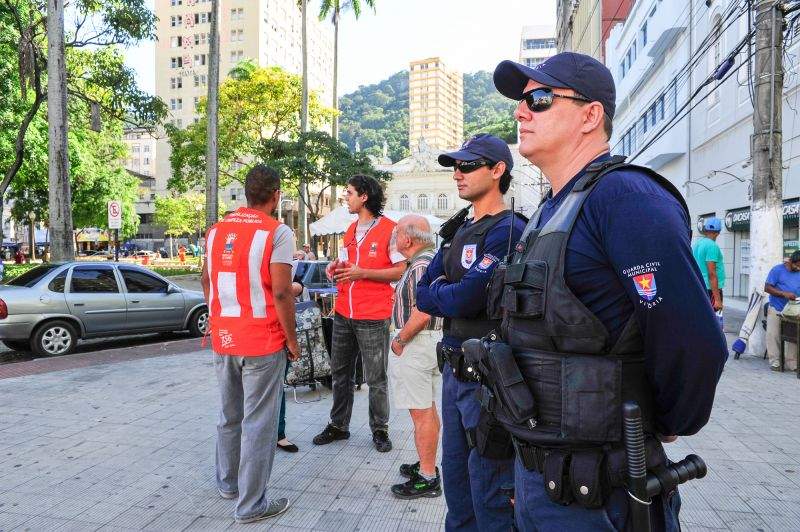 Guarda Municipal de Vitória intensifica segurança em shows de aniversário da cidade.