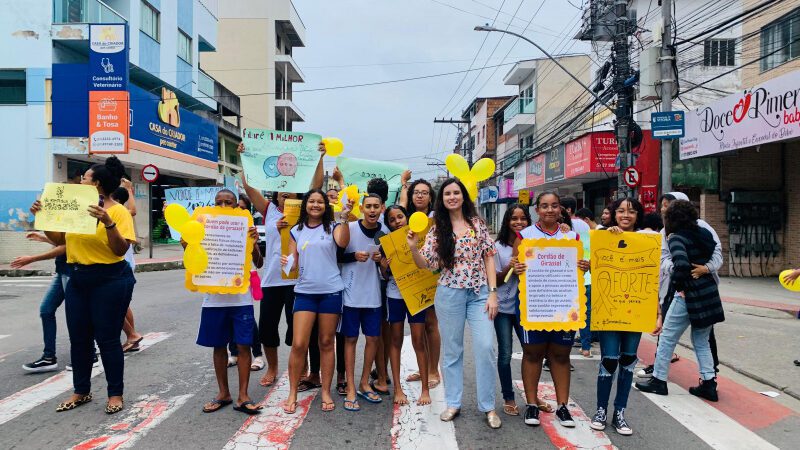 Caminhada pela Vida Organizada pela Escola Neusa Nunes Gonçalves