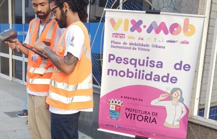 Mobilidade Urbana: Pesquisa de Origem Domiciliar Inicia no Plano de Vitória.