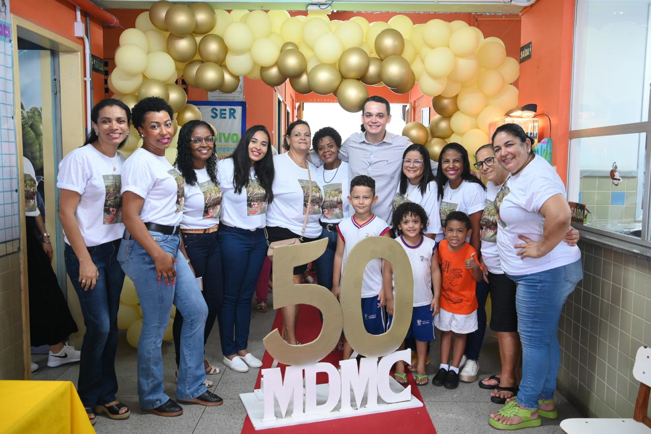 Meio Século de Educação: CMEI Magnólia Dias Miranda Cunha Celebra Cinco Décadas de Alegria e Emoção