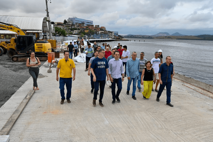 Caminhando para a Finalização: Orla da Grande São Pedro Chega a 60% das Obras Concluídas