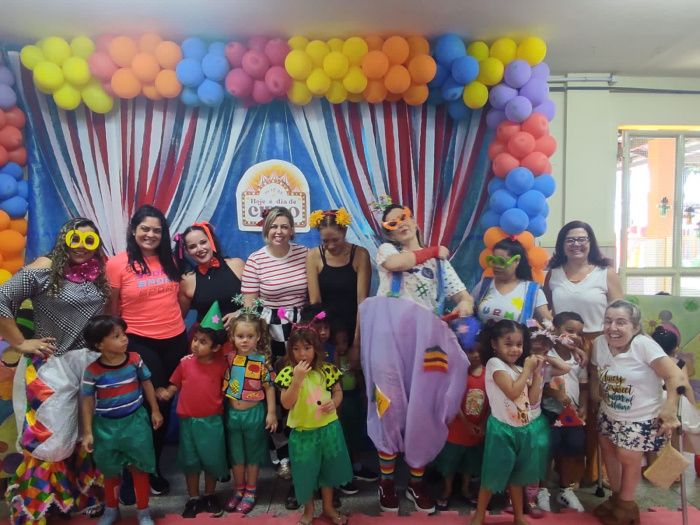 Pequenos Grandes Momentos: Crianças Maravilhadas no Encerramento do Projeto Lúdico do CMEI Ocarlina Nunes de Andrade
