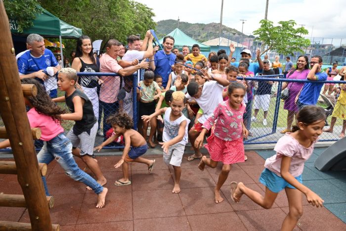 Diversão em Expansão: Moradores da Redenção Celebram a Inauguração do Novo Parque Kids