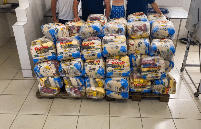 Solidariedade em Ação: Mais de 90 Famílias Beneficiadas com Cestas de Alimentos nesta Quinta-feira (14)