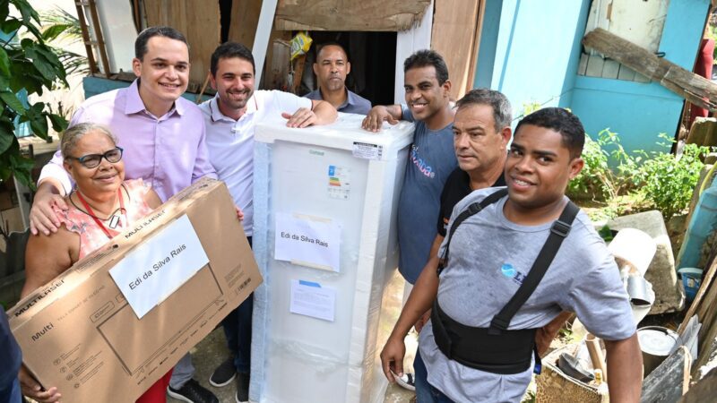 Doação que Faz a Diferença: Famílias Acolhem Eletrodomésticos pelo Programa Casa Feliz e Segura