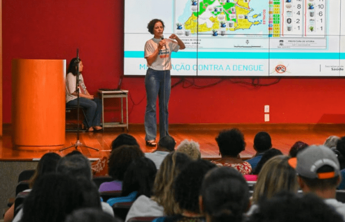 União Contra a Dengue: Evento Mobilizador Enche Auditório da Prefeitura de Vitória