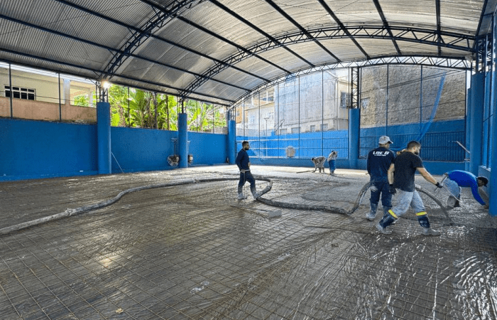 Renovação Esportiva: Quadras poliesportivas de Vitória passam por revitalização