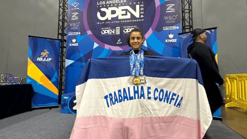 Destaque no Jiu-Jitsu: Capixaba Conquista Três Medalhas em Competição Internacional da IBJJF