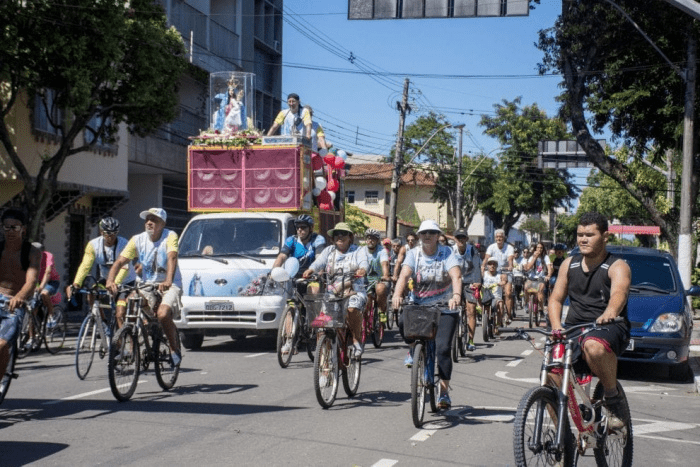 Romaria dos Ciclistas em Vitória: Alterações no Trânsito e Rota do Evento