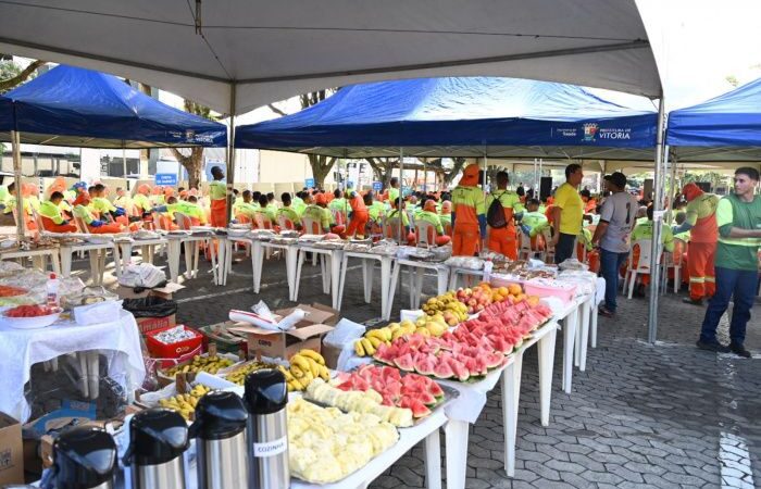 Prefeitura de Vitória Comemora o Dia Nacional do Profissional de Limpeza Urbana