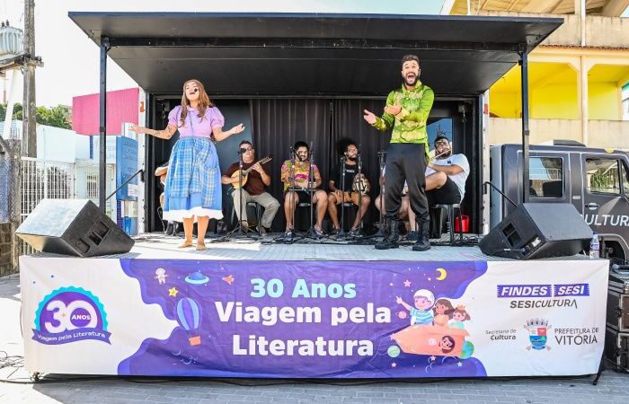 Projeto Viagem pela Literatura é comemorado na Ilha das Caieiras