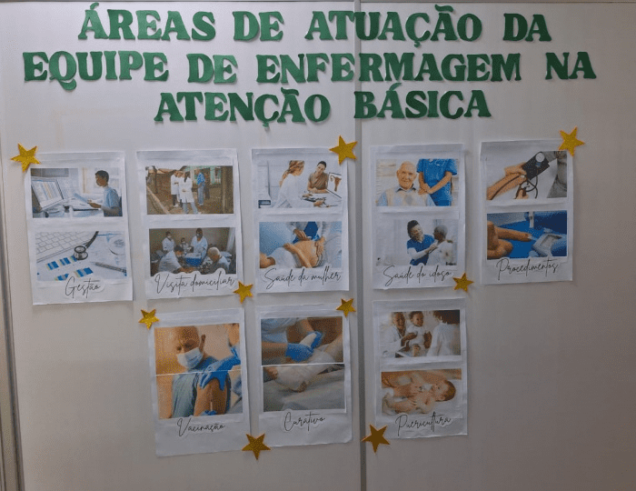 Profissionais são homenageados na Semana da Enfermagem da UBS de Santo Antônio