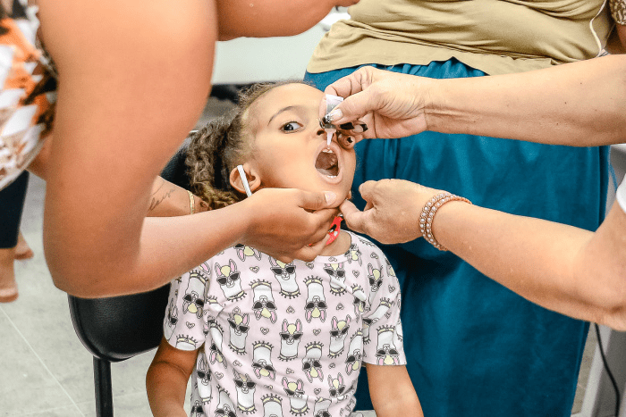 Vitória Realiza Dia D de Vacinação contra Poliomielite neste Sábado (8)
