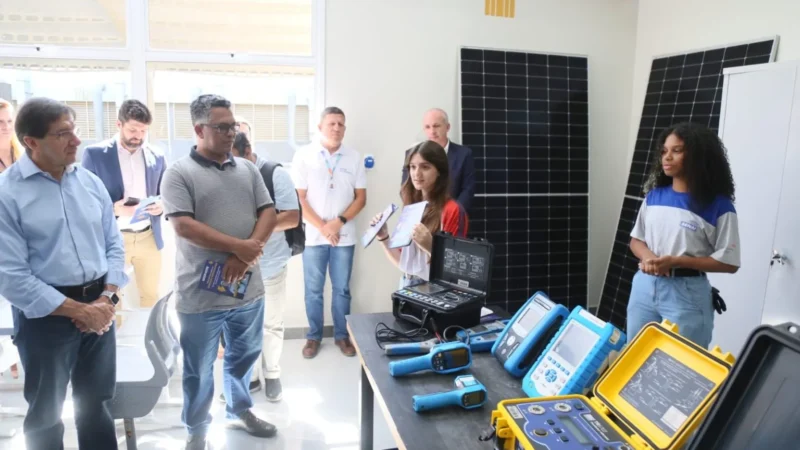 Senai inaugura centro para formação de profissionais em energias renováveis