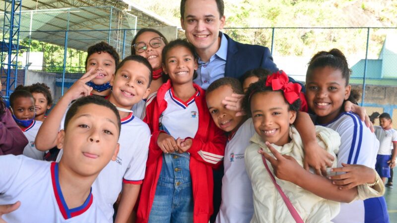 Vitória atinge maior nota do IDEB com a gestão Pazolini e impulsiona a educação