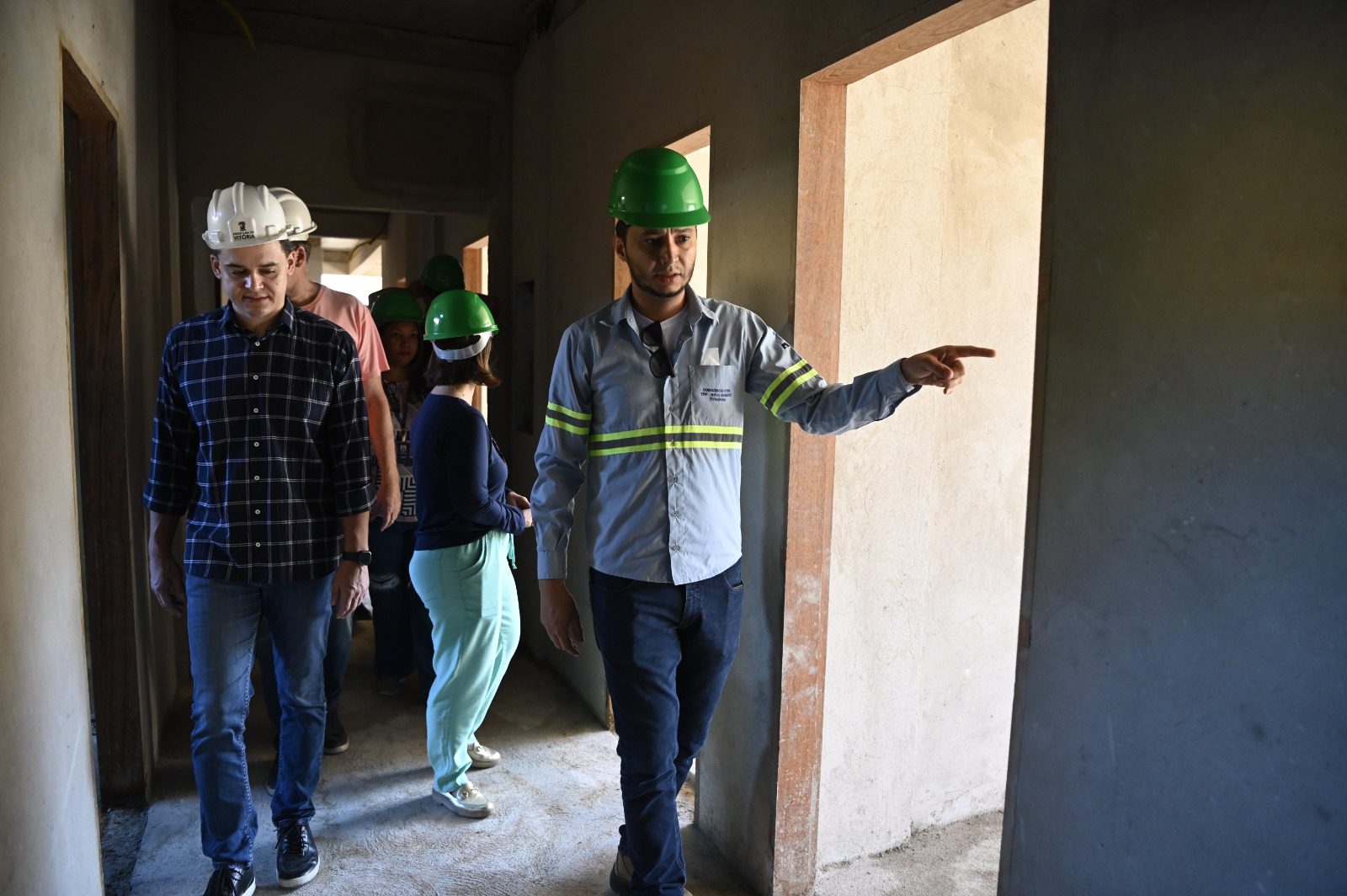 Pazolini visita o local das obras do novo CRAS no Território de Itararé!