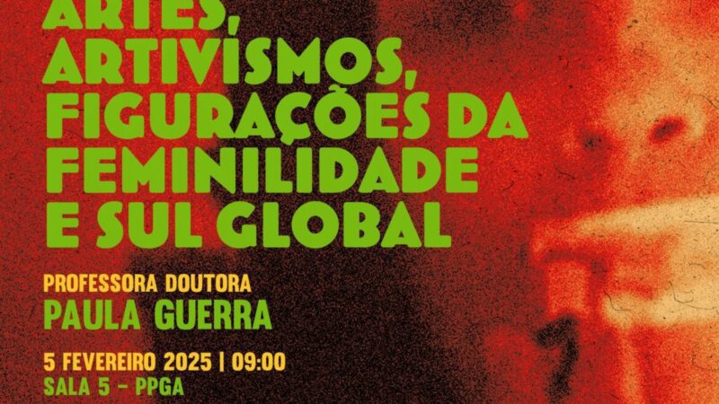 Palestra Internacional na UFES com a Pesquisadora Paula Guerra em 05/02